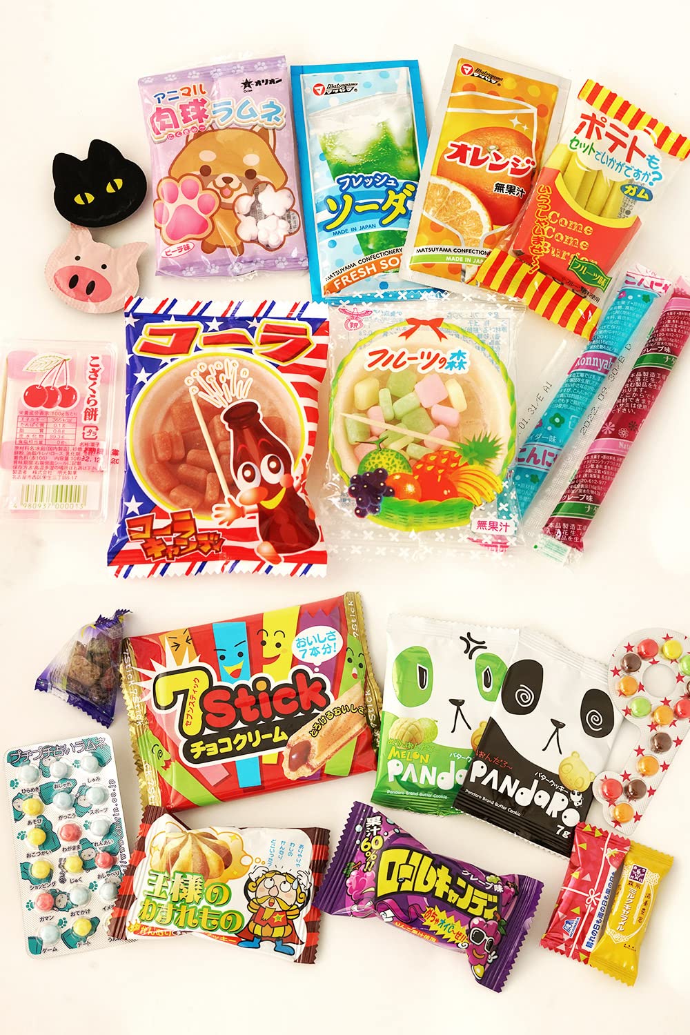 Japanese Candy Snack Assortment 55pcs BOX