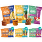 Good Chips Baked Crunchy Dried Fruit Snacks Variety Pack - Apple, Pineapple, Plantain - Pack of 12