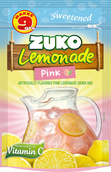 Zuko Pink Lemonade Family Pack 14.1Oz Pack Of 6