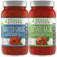 Primal Kitchen Tomato Pasta Sauce 2-Pack, No Added Sugar, Includes 1 Tomato Basil And 1 Roasted Garlic Marinara Sauce