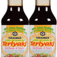 Kikkoman Less Sodium Teriyaki Sauce, 10 Ounce (Pack of 2, Total of 20 Fl Oz) (2-Pack)