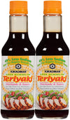 Kikkoman Less Sodium Teriyaki Sauce, 10 Ounce (Pack of 2, Total of 20 Fl Oz) (2-Pack)