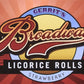 Gerrit'S Broadway Licorice Rolls Strawberry 24 Count