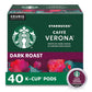Starbucks K-Cup Coffee Pods, Dark Roast, 40 Count, Caffè Verona for Keurig Brewers, 100% Arabica