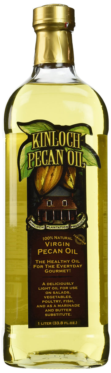 Kinloch Plantation Products Pecan Oil, Two (2) 1000 ML Bottles