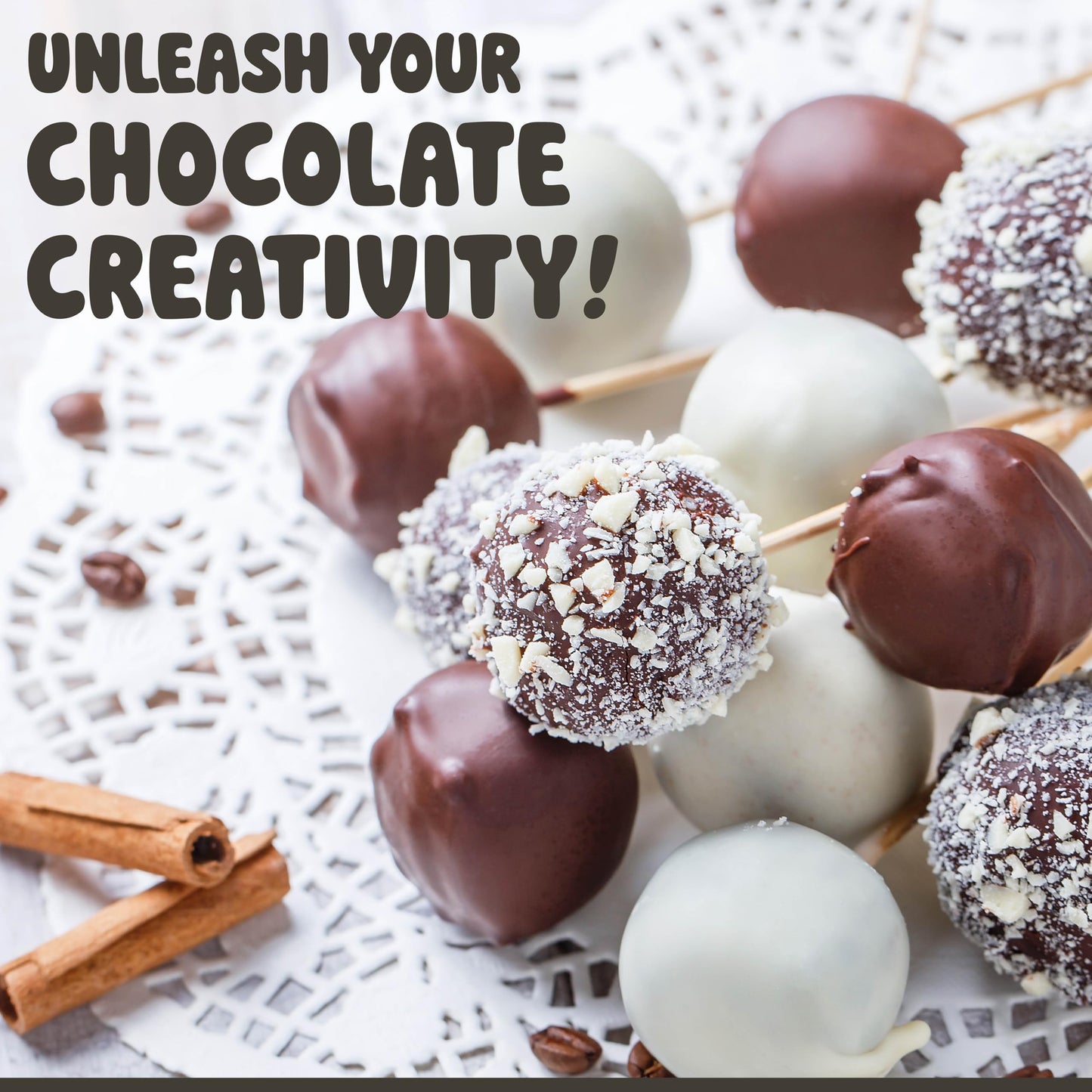 Chocolate Works Melting Chocolate Parent (10 Oz (Pack Of 3), Variety Pack: Milk, Dark, White Chocolate)