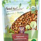 Food to Live Organic Walnut Pieces, Medium Size, Non-GMO, 1 Pound