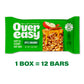 Over Easy Granola Breakfast Bars - Apple Cinnamon - Gluten Free, Dairy Free, Soy Free - 12 Count