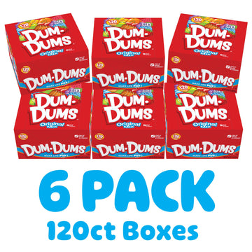 Dum Dums Original Candy Mix Variety Pack - All-Time Classic Flavors, Lollipops Individually Wrapped In Bulk Candy Bag, Assorted