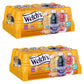 Welchs Variety Pack - Orange Pineapple  G and Fruit Punch - No Preservatives - Rich Source of Vitamin C - Ready Set Gourmet Donate a Meal Program - 2 Pack (10oz / 24pk Each)
