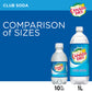 Canada Dry Club Soda, 10 Fl Oz Plastic Bottles, 6 Pack