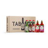 TABASCO Brand Hot Sauce Variety Pack, Gift Set Includes Five Tabasco Hot Sauce Glass & Squeeze Bottles, Perfect for Eggs, Pizza,