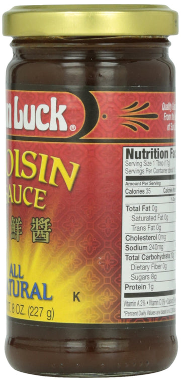 Sun Luck Hoisin Sauce, Traditional, 8 Ounce (Pack of 1)