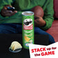 Pringles Potato Crisps Chips, Lunch Snacks, On-The-Go Snacks, Sour Cream And Onion, 5.5Oz Can (1 Can)