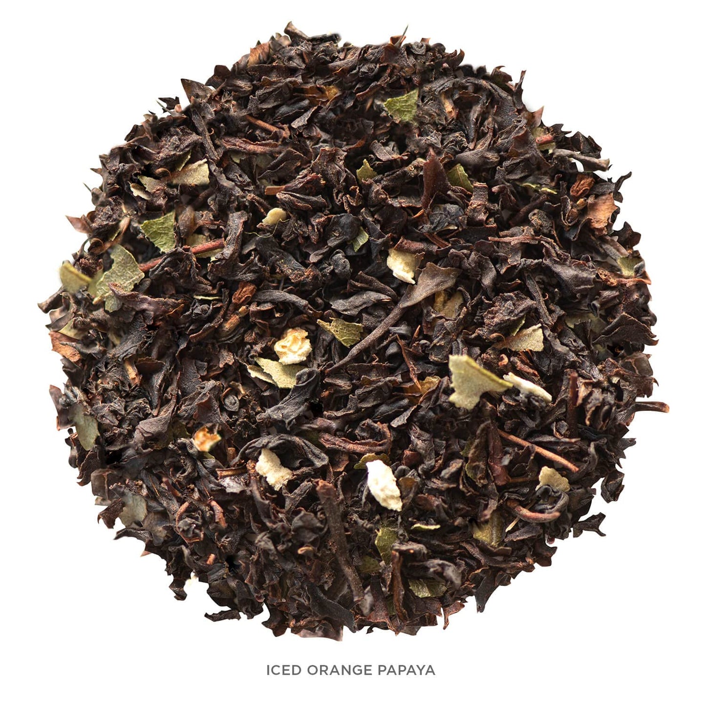 Tea Forte Iced Tea - Orange Papaya Blend, Organic, 5 Individually Wrapped Pyramid Infuser Bags, Each Steeps 24 oz.