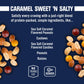 Kars Nuts Caramel Sweet N Salty Trail Mix, 5.5oz Bag, Pack of 12