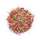 Yupik Birthday Cake Sprinkles, 2.2 Lb (35.2 Oz), Rainbow Nonpareil Sprinkles, Gluten-Free, Kosher, Cholesterol-Free, Sodium-Free