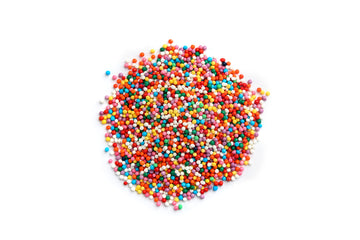 Yupik Birthday Cake Sprinkles, 2.2 Lb (35.2 Oz), Rainbow Nonpareil Sprinkles, Gluten-Free, Kosher, Cholesterol-Free, Sodium-Free