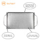 Outset 76631 Stainless Steel Grill Topper Grid, 11X7