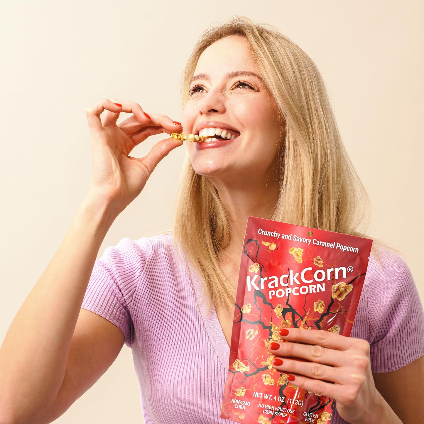 Krackcorn Popcorn Variety Pack - Original (4 Oz), Cheddar And Jalapeno (3.25 Oz) Flavored Popcorns, Gluten-Free & Non-Gmo Health