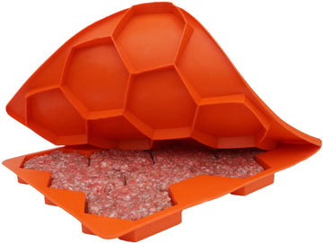 Shape+Store Burger Master Sliders 10 In 1 Innovative Burger Press And Freezer Container