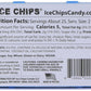 ICE CHIPS Candy Hand Crafted Tin Juicy Berry Mix Candy, 1.76 Ounce
