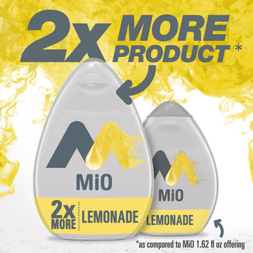mio Lemonade Naturally Flavored with other natural flavor Liquid Water Enhancer, 3.24 fl oz Bottle