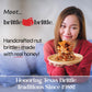 Brittle-Bittle Peanut Brittle Candy, Handmade Old Fashioned Peanut Brittle Made With Honey, All Natural, Gluten Free, Perfect Sn