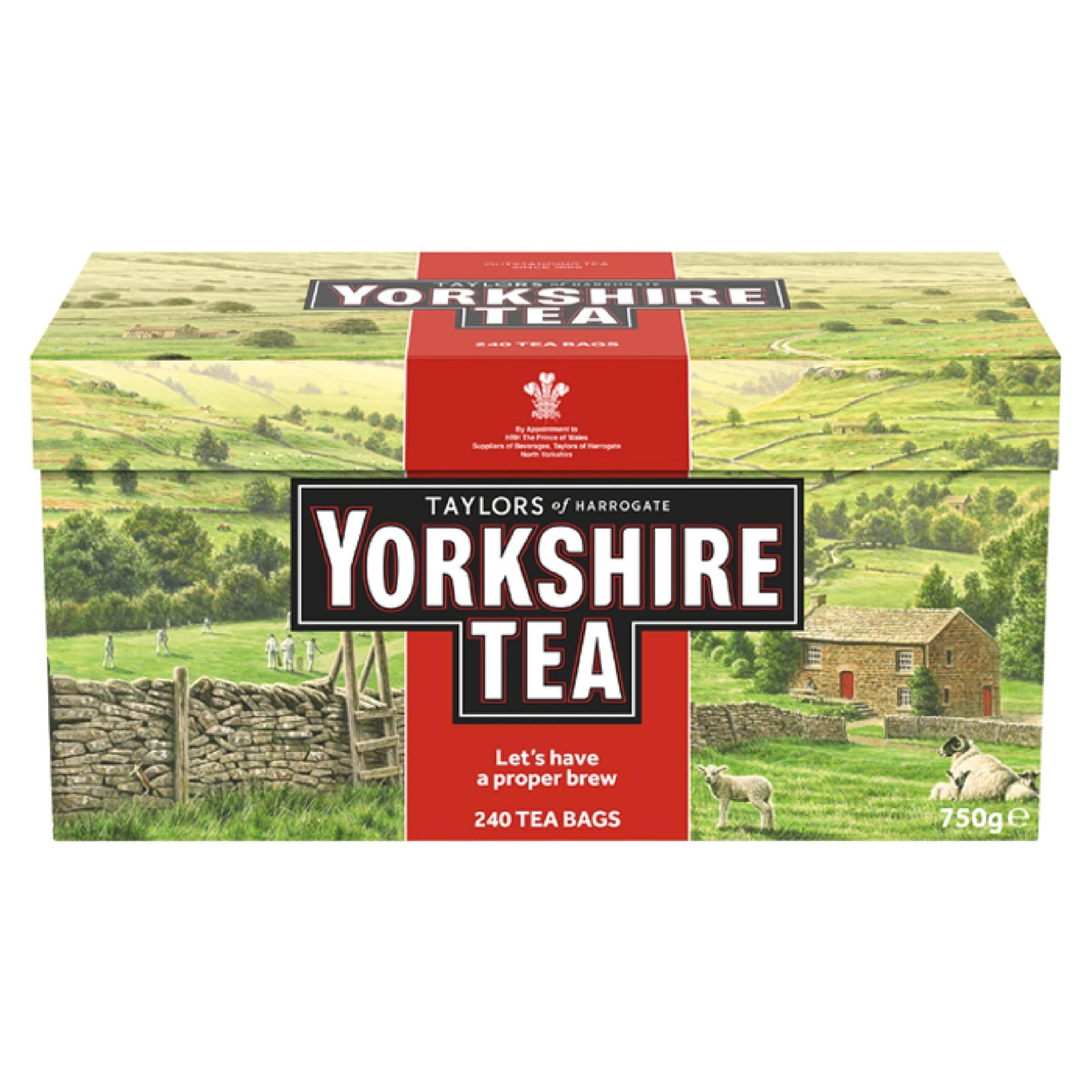 Yorkshire Tea Taylors of Harrogate Yorkshire Red Tea, 240 Teabags, Pack of 1, 240 Count