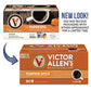 Victor Allens Coffee Pumpkin Spice Medium Roast Single Serve Pods - 42 Count, Brown
