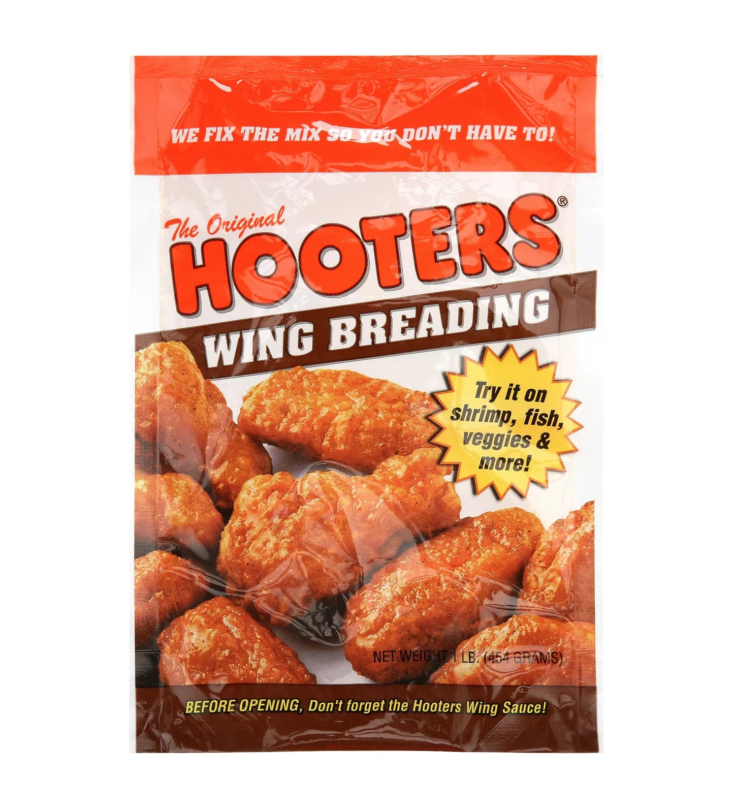 Dognnak Hooter'S Wing Breading Mix, 16-Ounce (Pack Of 6) By Hooters