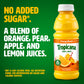 Tropicana 100% Orange Blend Juice, 15.2 Fl Oz Bottle, Pack of 12 - Refreshing Orange Flavor