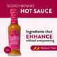 Tabanero Hot Sauce - Scotch Bonnet Pepper, All-Natural, Gluten-Free, Vegan, Kosher, 5 oz Bottle