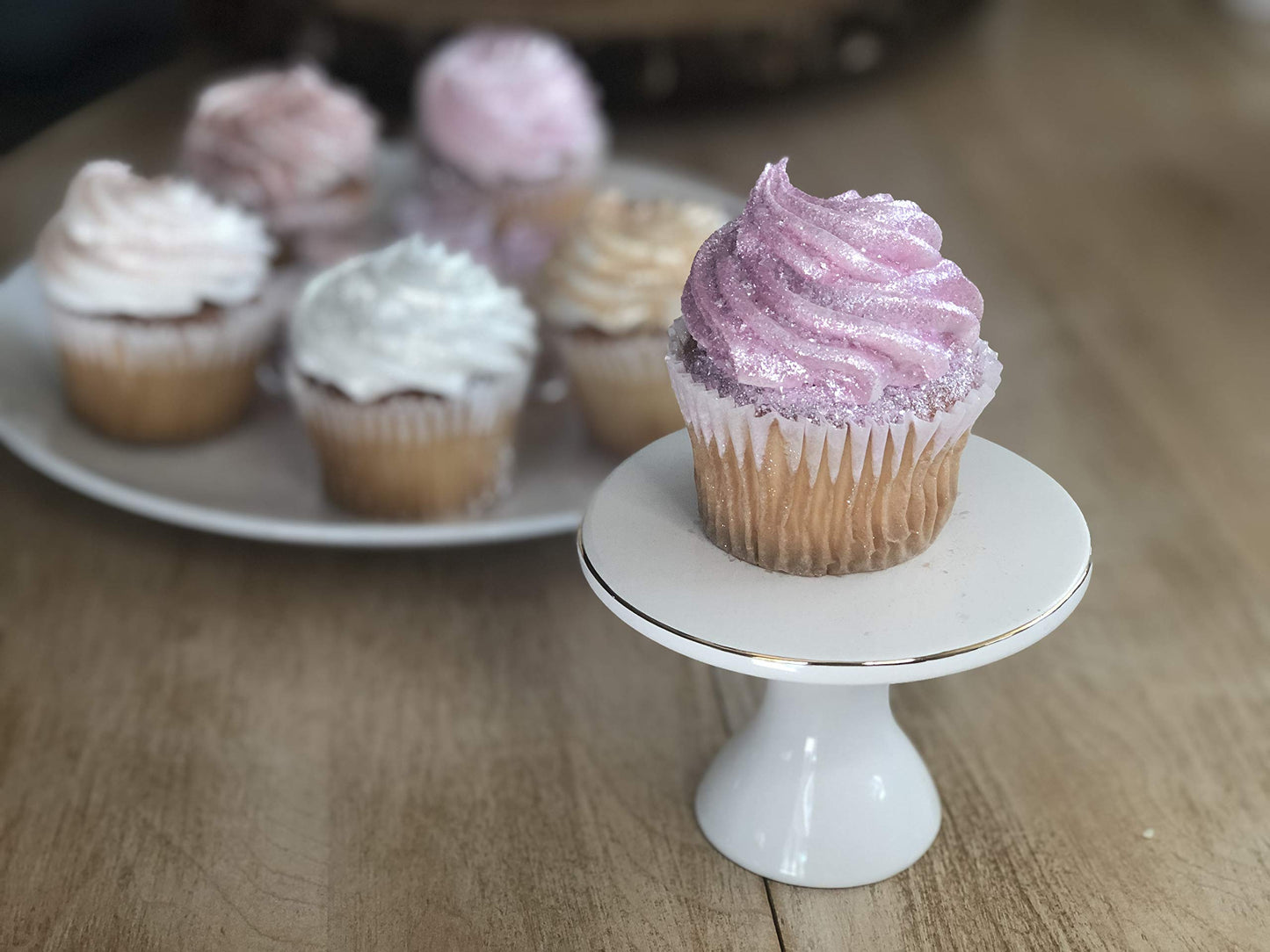 Bakell Tinker Dust - Pink Rose (5G 1X Jar) | Edible Glitter For Cakes, Cupcakes, Cake Pops, Drinks