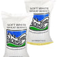 Palouse Brand Certified Glyphosate Residue Free | Soft White Wheat Berries | 36 LBS | Family Farmed in Washington State | Sprout