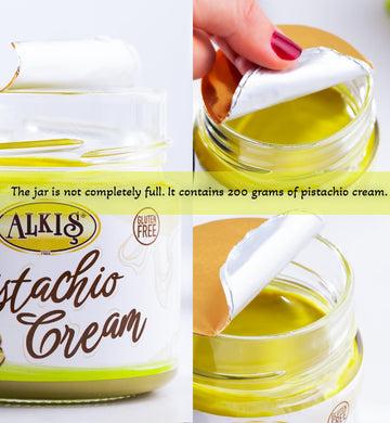 Pistachio Cream, Pistachio Paste, Pistachio Spread, Pistachio Cream For Dubai Chocolate Bar, 7.05 Oz.(200Gr)