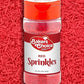Bakers Choice Red Sprinkles For Baking - Jimmies Sprinkles For Ice Cream Toppings - Dairy Free, Kosher 2.8 Oz.