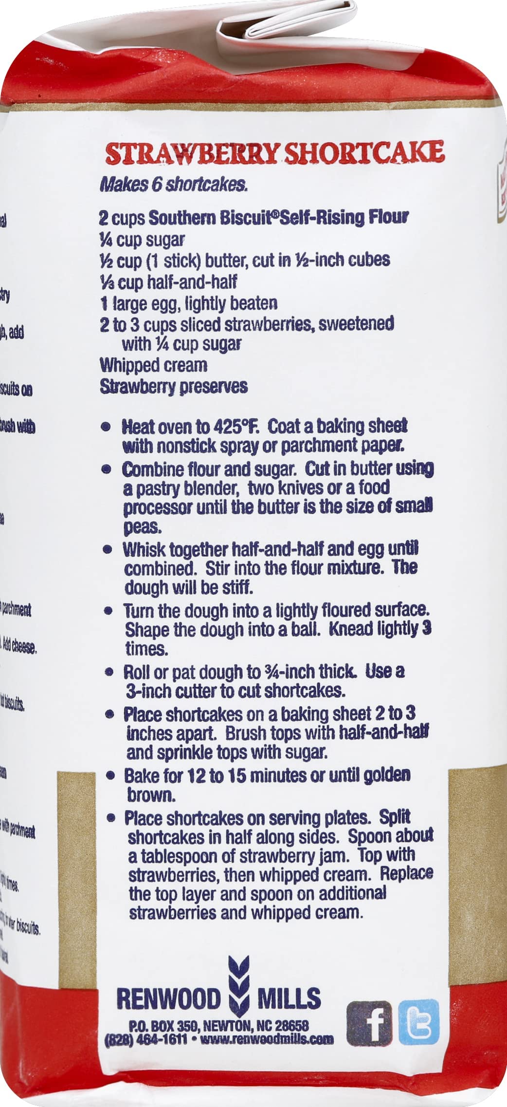 Southern Biscuit Self-Rising Flour, 2 Lbs