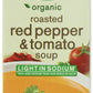 Pacific Natural Foods Light Sodium Organic Soup, Roasted Red Pepper and Tomato, 32-Ounce Cartons (Pack of 3)
