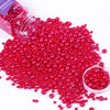 Cobakey Christmas Red Sprinkles for Cake Decorations 3.52 ounce Edible Pearl Sugar Sprinkles for Cupcake Toppers Wedding Party V