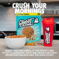 Ghost Protein Cereal, Peanut Butter Flavor (3-Pack) - Crunchy Peanut Butter Cereal Puffs - 18G Protein, Good Source Of Calcium -