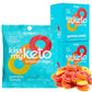 Kiss My Keto Sugar Free Gummies, 12-Pack, High Fiber, 2g Net Carbs, Vegan, Orange