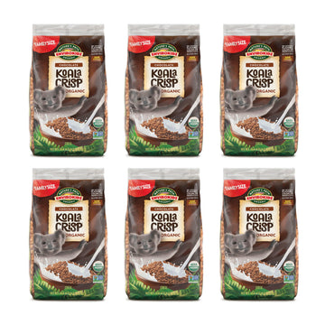 Envirokidz Koala Crisp Organic Chocolate Cereal, 1.6 Lbs. Earth Friendly Package (Pack Of 6), Gluten Free, Non-Gmo, Fair Trade,