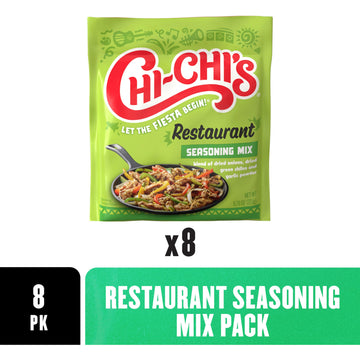 Chi Chis Fiesta Restaurante Seasoning Mix, 0.78 Ounce (Pack Of 8)