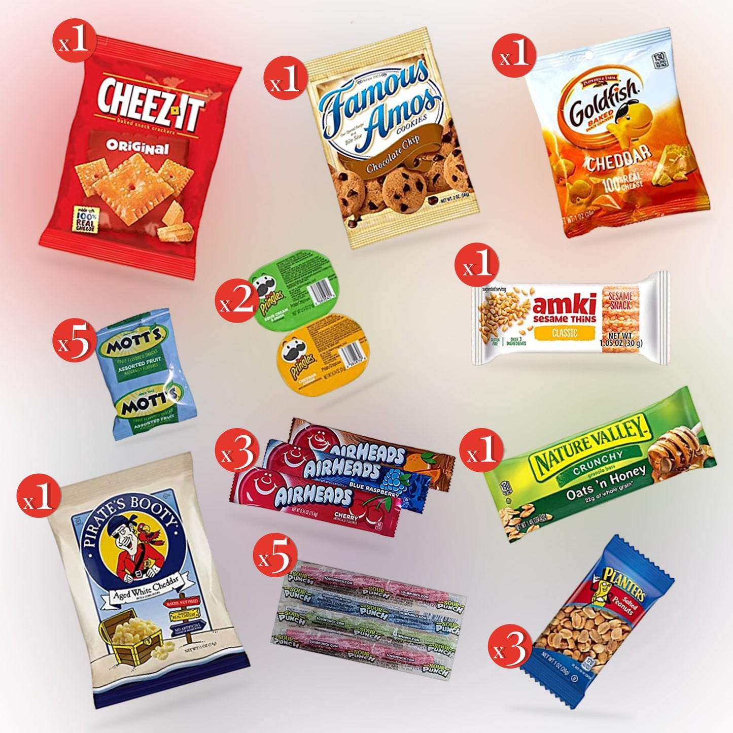 Jumbo Jumble Snack Box (45 Count) Gift Care Package Snacks Variety Pack for mature-themeds Teens Kids Men Women School College Office Birthday (Energy Set)