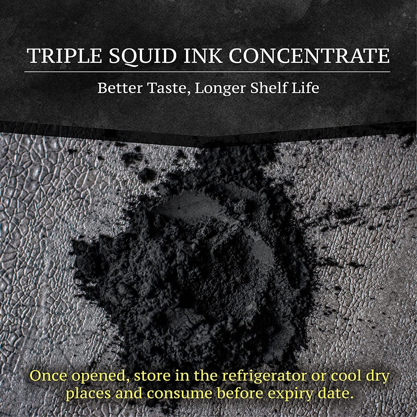 Black Hut Squid Ink Powder, Food Coloring For Rice Noodles Pasta Spaghetti Risotto, Nero Di Seppia, Tinta De Sepia, Halal Certif