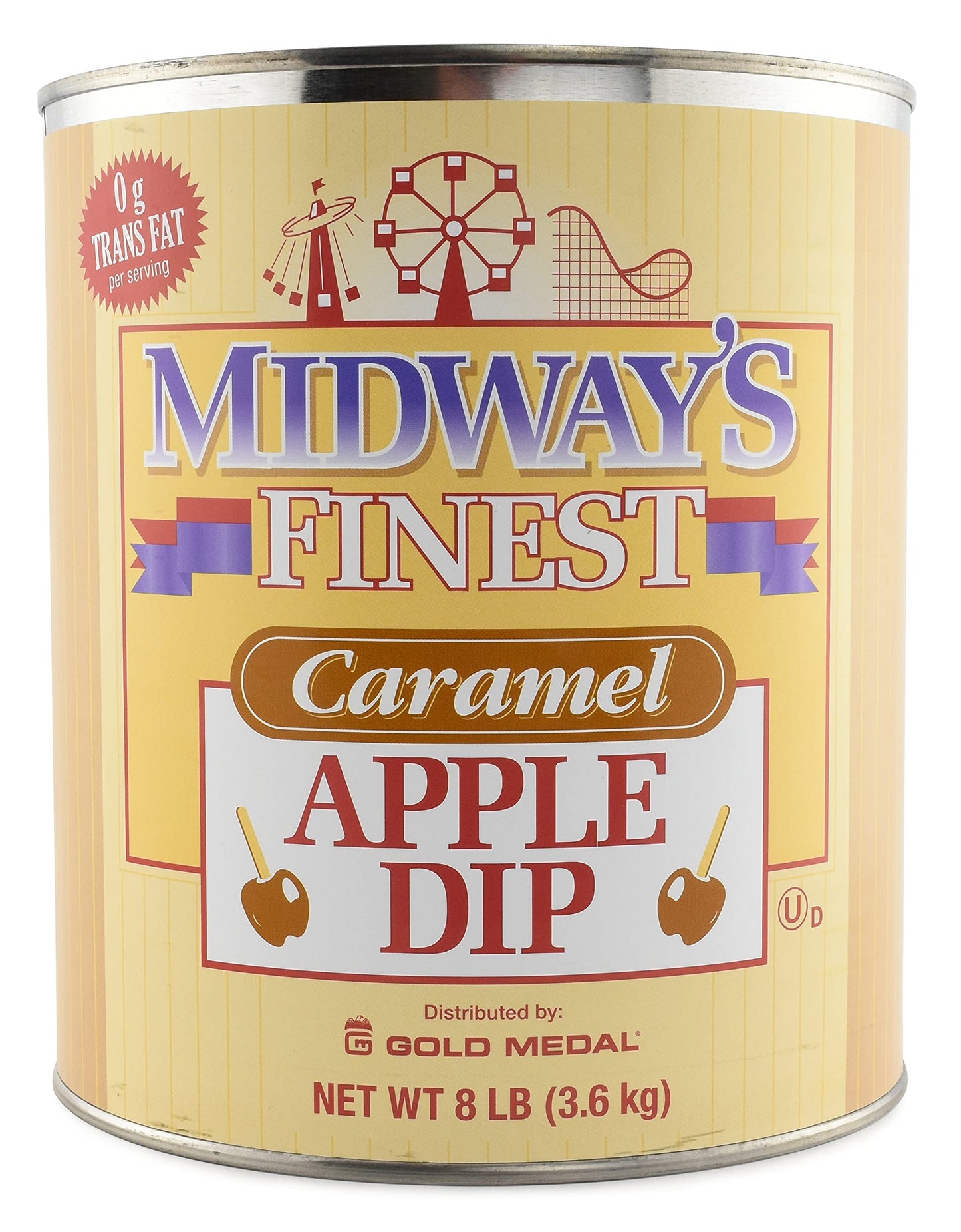 Snappy Midways Finest Caramel Apple Dip (6-8 Lb cans)