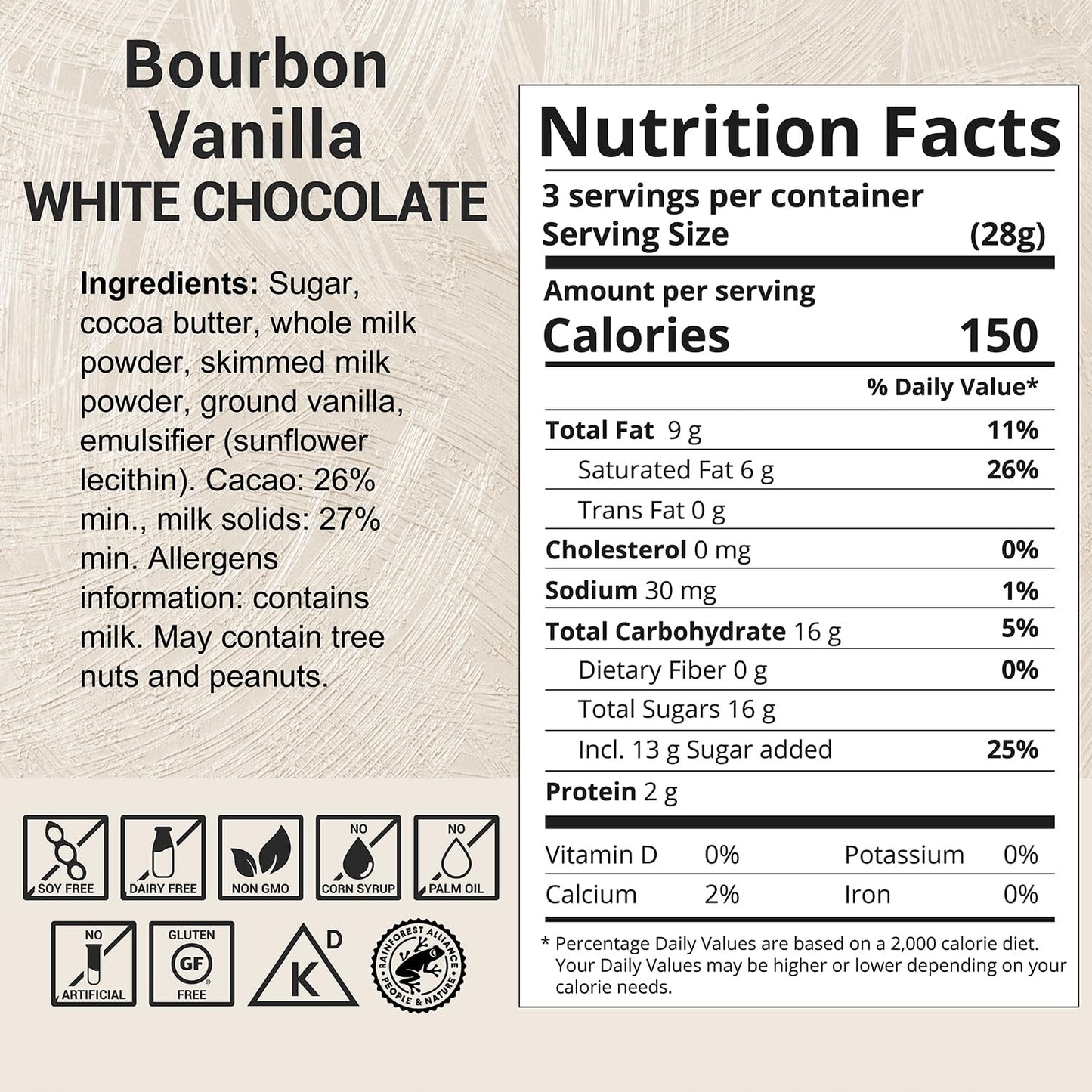 Milkboy Swiss Chocolates White Chocolate Bars - Gourmet spirit-inspired flavor Vanilla - Gluten Free, Non-GMO - 3 oz, Pack of 10