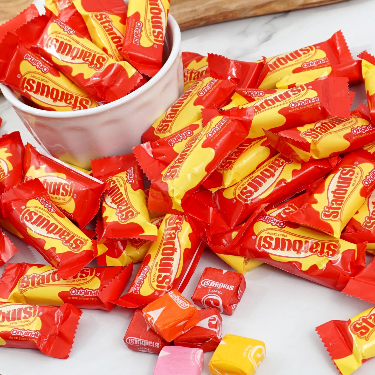 Starburst Fun Size Chewy Candy, 1.5 Pound Bulk Bag, 2 In 1 Pack, Individually Wrapped Candy