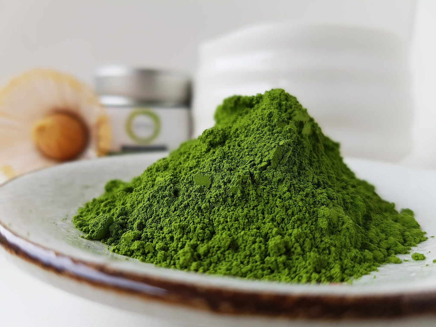 eco heed Matcha Green Tea Powder Organic Ceremonial Grade 1.4oz - 1st Harvest enhanced Matcha From Uji - Matcha Wellness